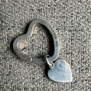 Tiffany & Co. Silver Heart Keyring